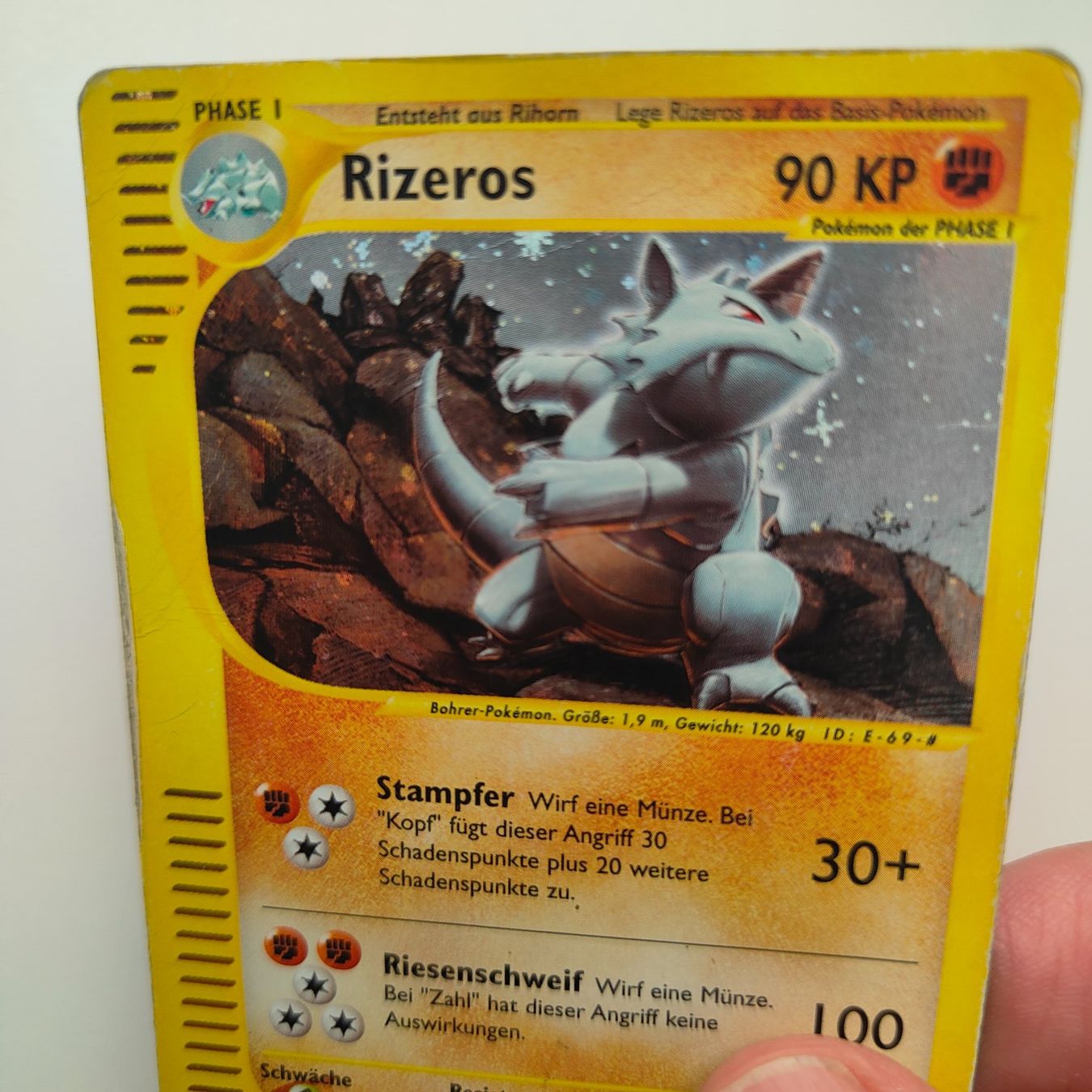 Pokémon Carte collezionabili: Pokemon Rizeros Holo Skyridge E-Series ab 1 CHF – Usato da Thalwil venduto da FigurenFreunde 1