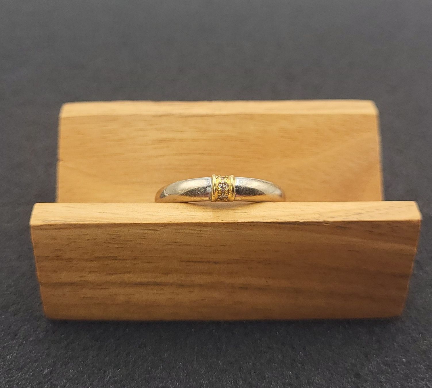 Ringe: 18 Karat 750 Bicolor Gold Ring Mit Diamanten – Gebraucht aus Wald ZH von Dasilver 3