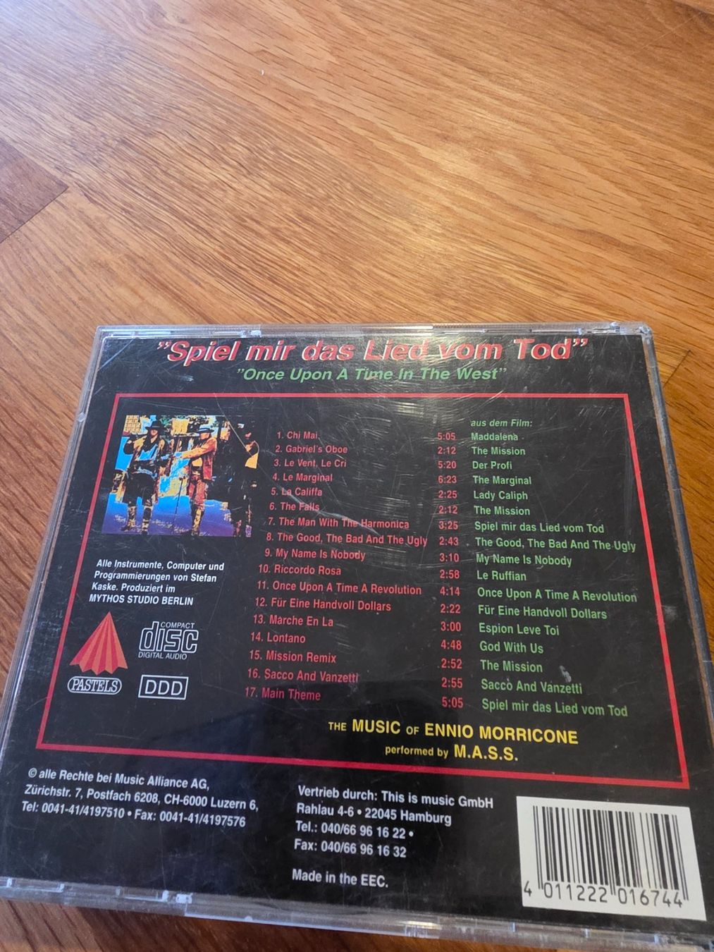 CD: Ennio Morricone : Spiel mir das lied vom tod – Nuovo (secondo la descrizione) da Cudrefin venduto da sebou05 2