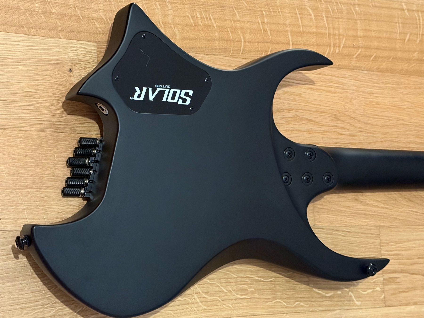 Strumenti musicali: Solar H2.6C – Carbon Black | Headless Multiscale E-Gitarre – Usato da Schaffhausen venduto da jl_wy6k 4