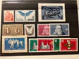 Blockausschnitte, **, 1938/59, div. Ausgaben, KP 520.--