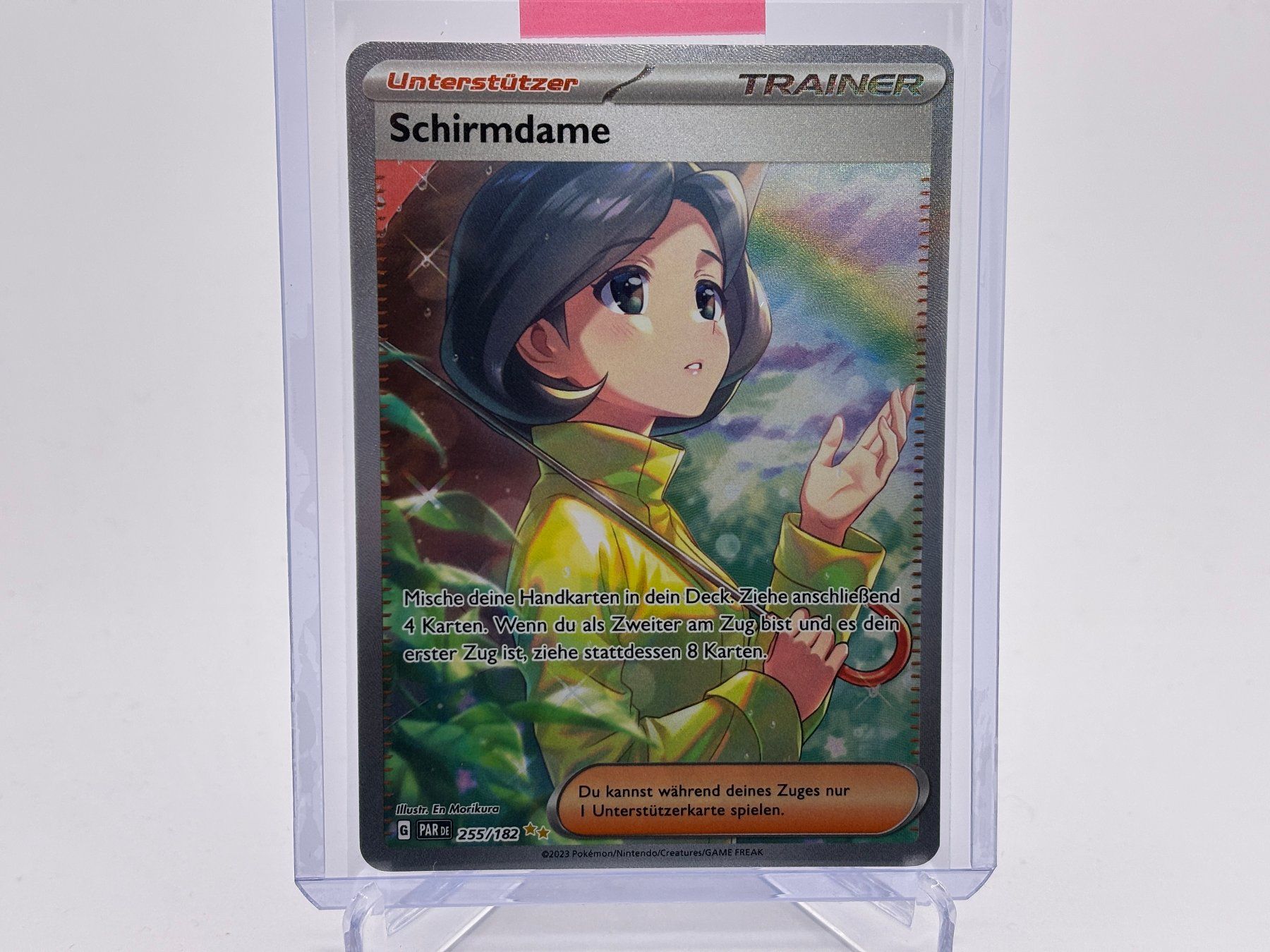 Pokémon Carte collezionabili: Paradoxrift - Schirmdame  (PAR 255) - DE – Nuovo (secondo la descrizione) da Allschwil venduto da Bullach