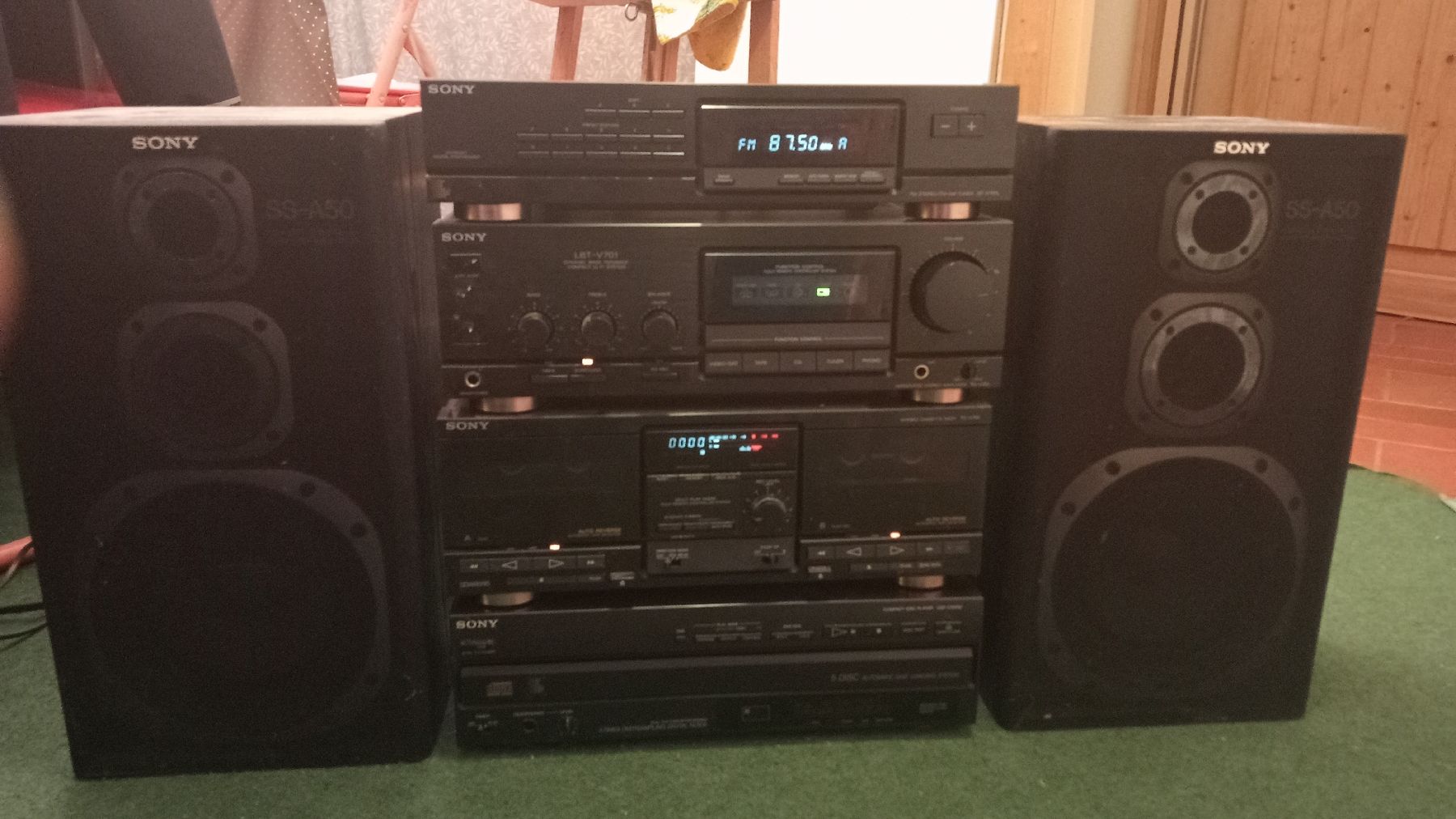 Tuner FM/AM Sony ST-V701L – Chaîne Hifi Stéréo – Occasion