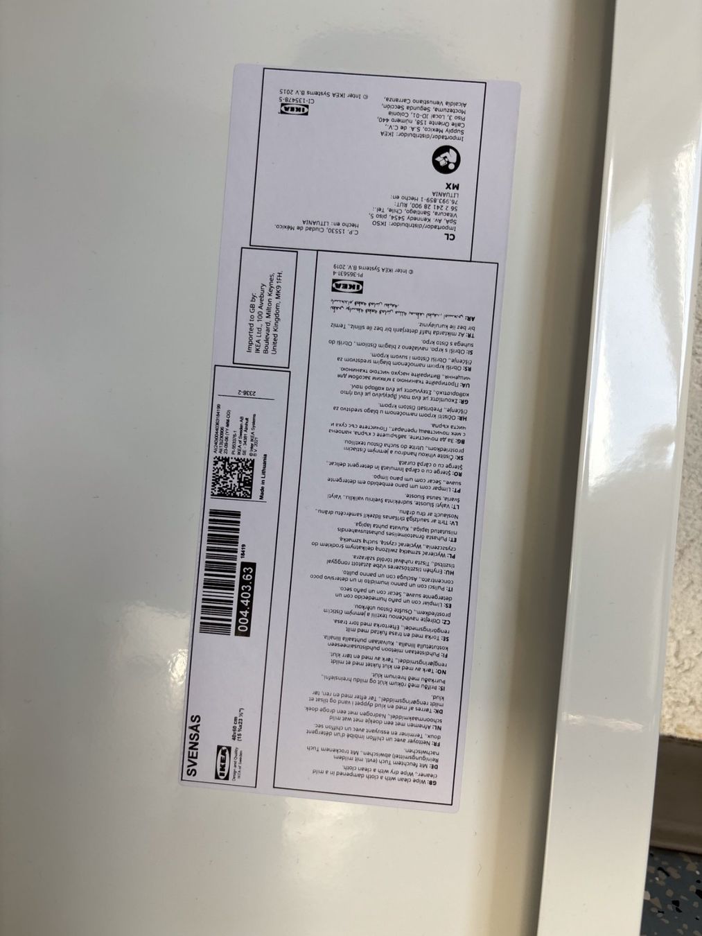Ikea Lavagne: 2x Magnettafel SVENSÅS weiss – Nuovo (secondo la descrizione) da Kriessern venduto da rene1987 2