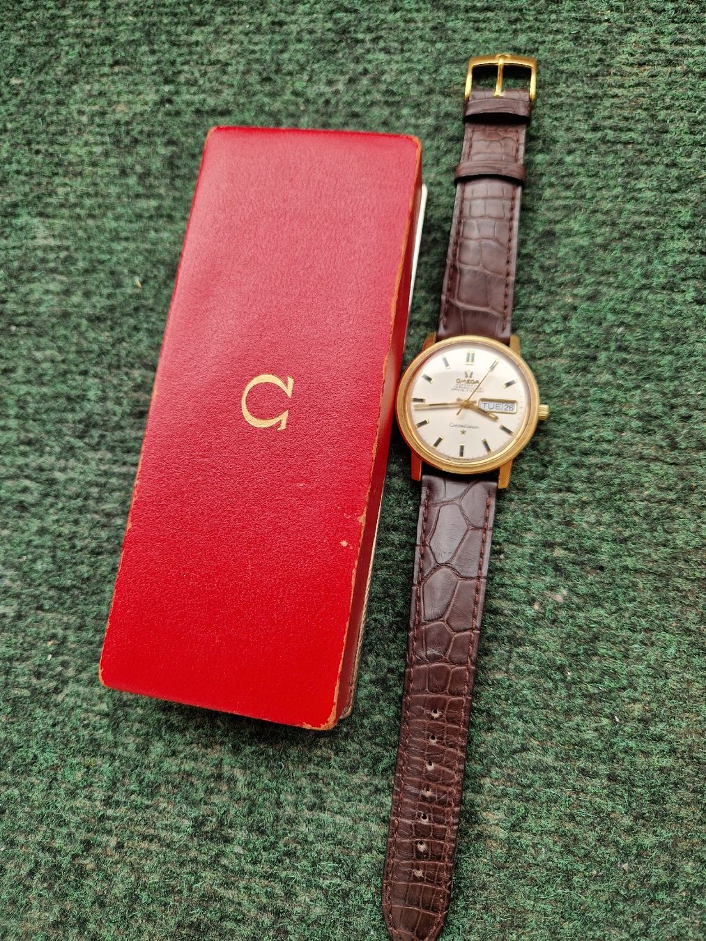 Omega Orologi: RARE Omega Constellation Automatic Or massive 18K,Calibre751 – Usato da Grand-Lancy venduto da Swiss-vintage1974 1