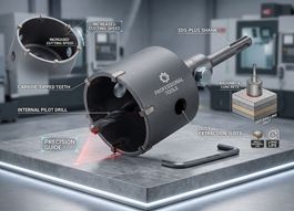 Wolfcraft Bohrkrone Ø 68mm mit SDS-Plus