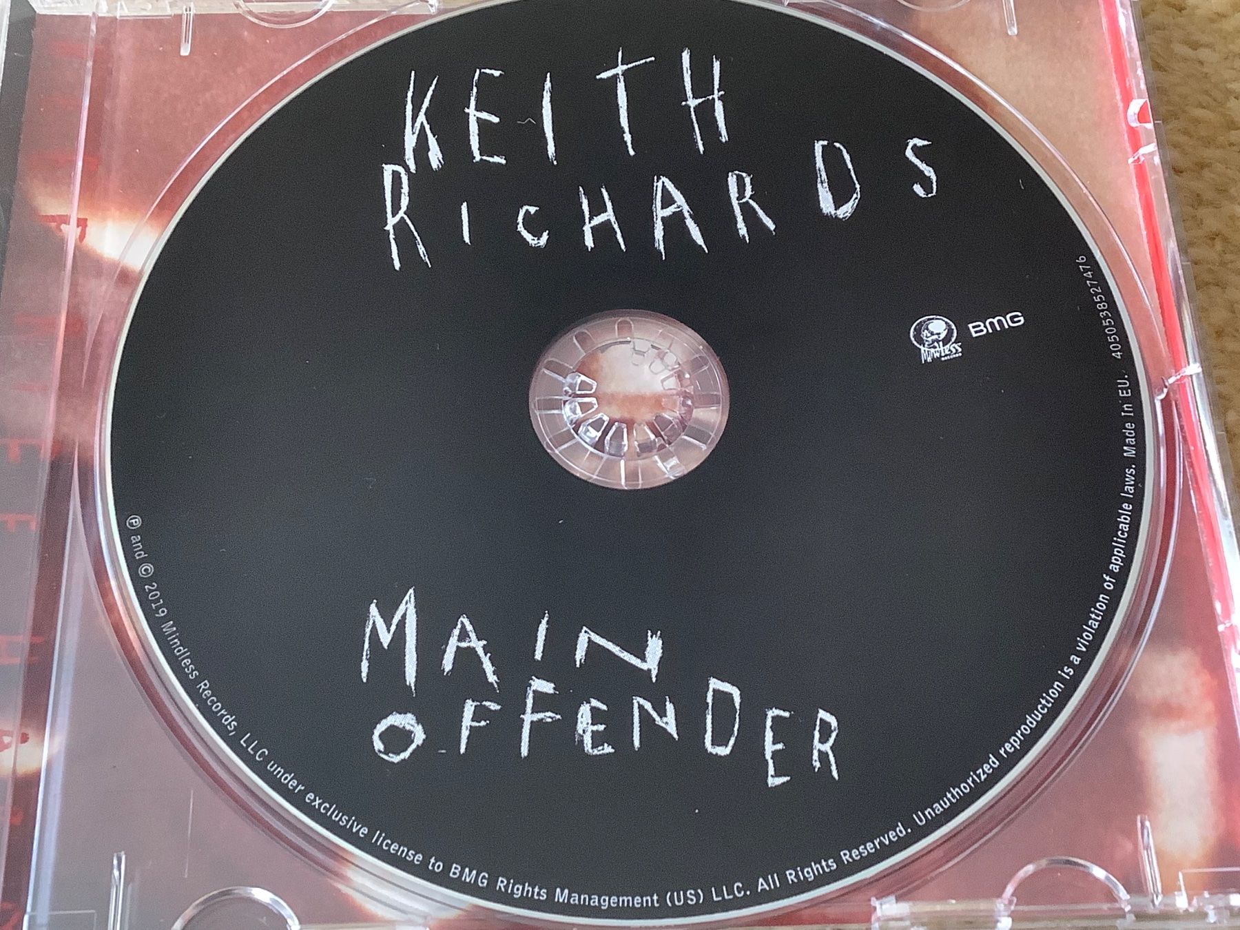 CD: Keith Richards* Main Offender – Usato da herzogenbuchsee venduto da HIFIANER 3