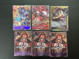 One Piece TCG - Lot alt Art und sec