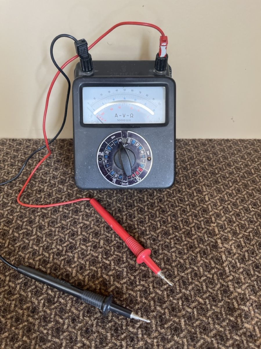 Siemens Misurare: Multimeter Siemens Multizet analog mit Messleitungen – Usato da Gams venduto da Akgams 2