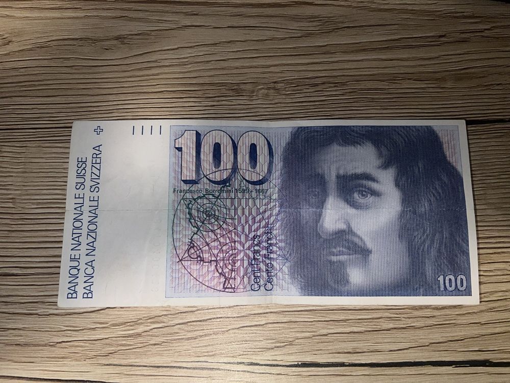 Banknote 100 Fr. (Gebraucht) in Emmenbrücke für CHF 115 – mit Lieferung ...