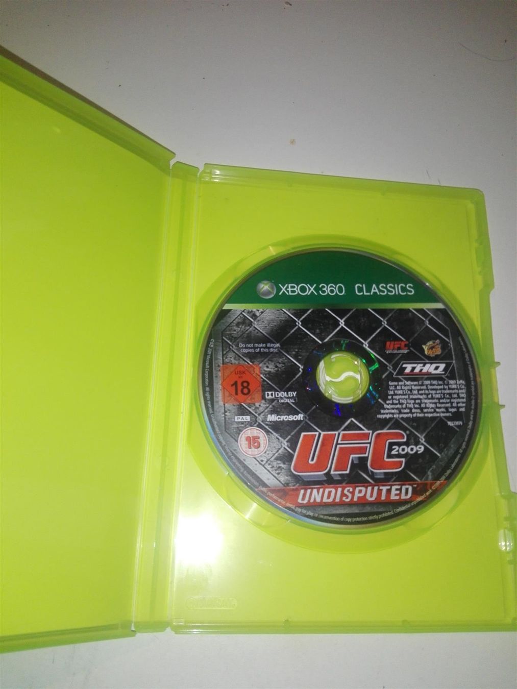 Microsoft Spiele: UFC (2009) Undisputed                           > X-Box360 < – Gebraucht aus St.Gallen von elk2023 1