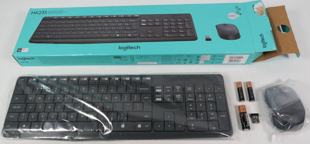 Silikon-Tastaturabdeckung Für Logitech MK235 & K375S – Transparent, Wasserdicht, Staubdicht