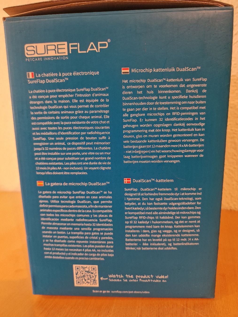 Gattaiole: Neuer SureFlap Katzenklappe Microchip DualScan  – Nuovo e nell'imballaggio originale da St. Margrethen SG venduto da Goldig 3