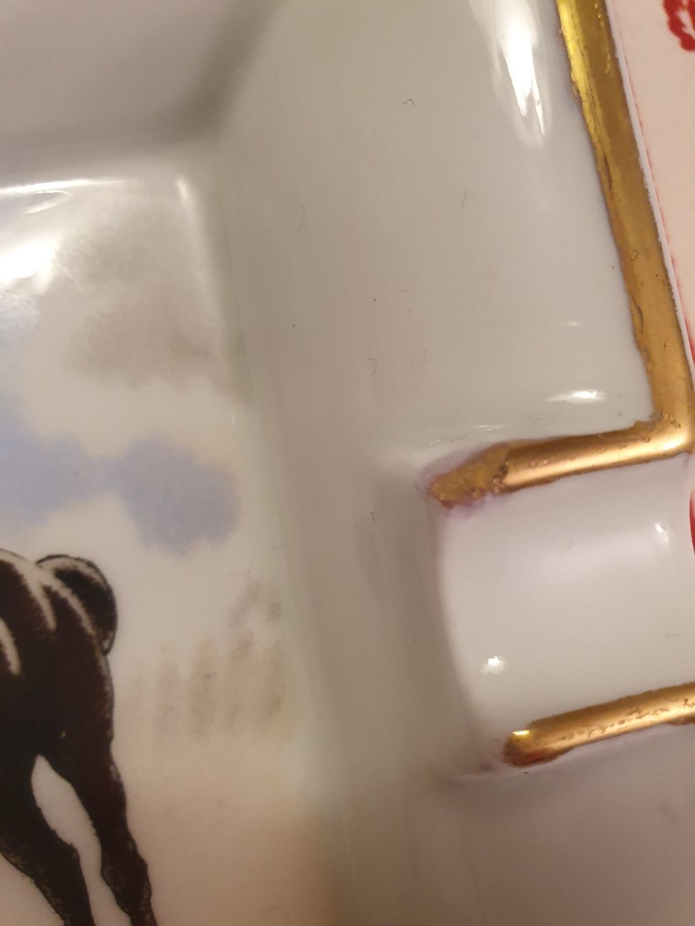 Hermès Portacenere: Hermes cendrier peint par LEDOUX – Usato da Genève venduto da GenevaLuxury 2