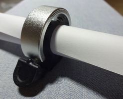 Velo Glöggli Fahrrad Klingel  TOP DESIGN  silberfarbig