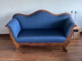Biedermeier- bzw. Louis-Philippe-Sofa, ca. 1830–1860