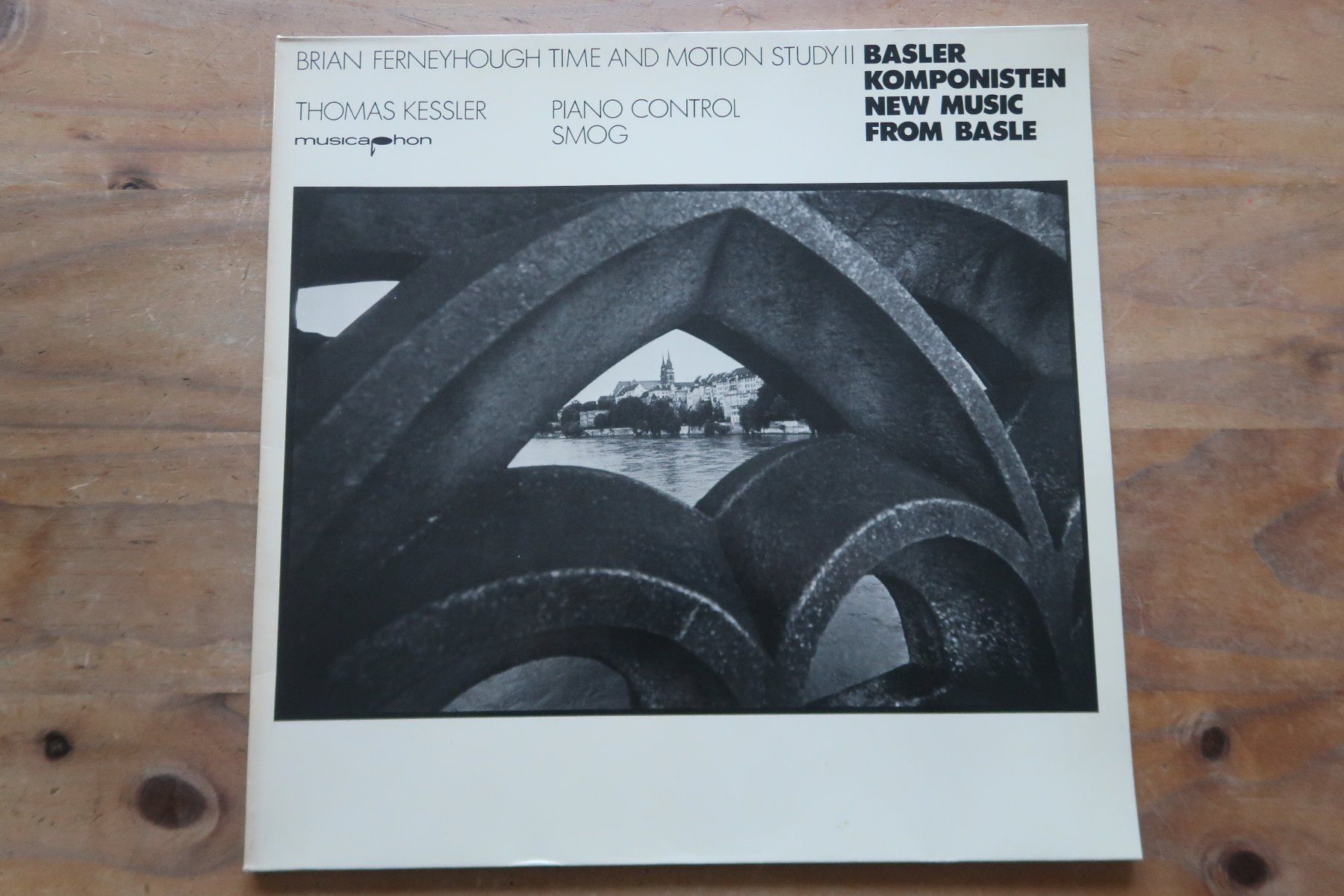 Schallplatten: BRIAN FERNEYHOUGH - TIME AND MOTION STUDY II - VINYL LP – Gebraucht aus Basel von Patiscat