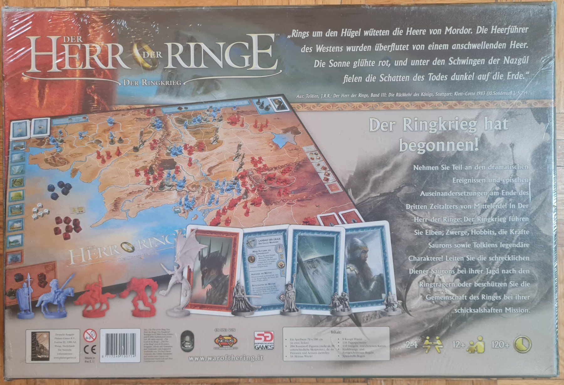 Spiele: Brettspiel "Herr der Ringe - Der Ringkrieg" – Neu und originalverpackt aus Zürich von Desmond01 1