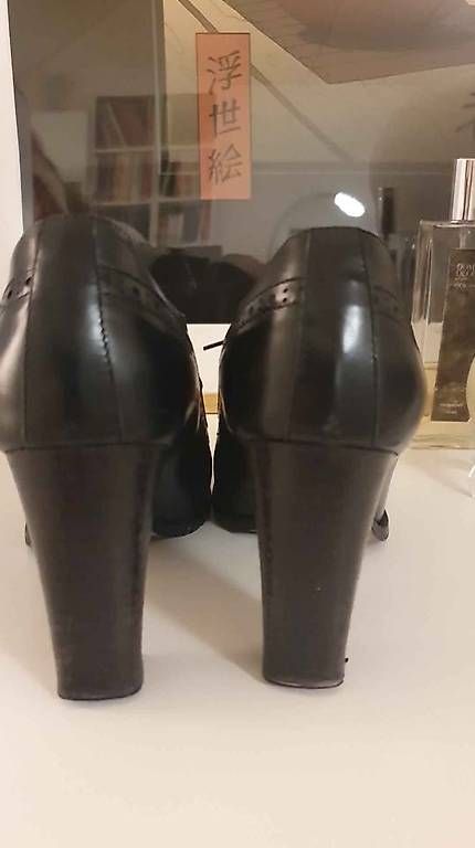Chaussures femmes: Escarpins noirs à lacets Navyboot Taille 38 – D'occasion à Corcelles-le-Jorat par anggelaz 2
