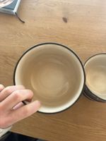 6 Steingutschalen