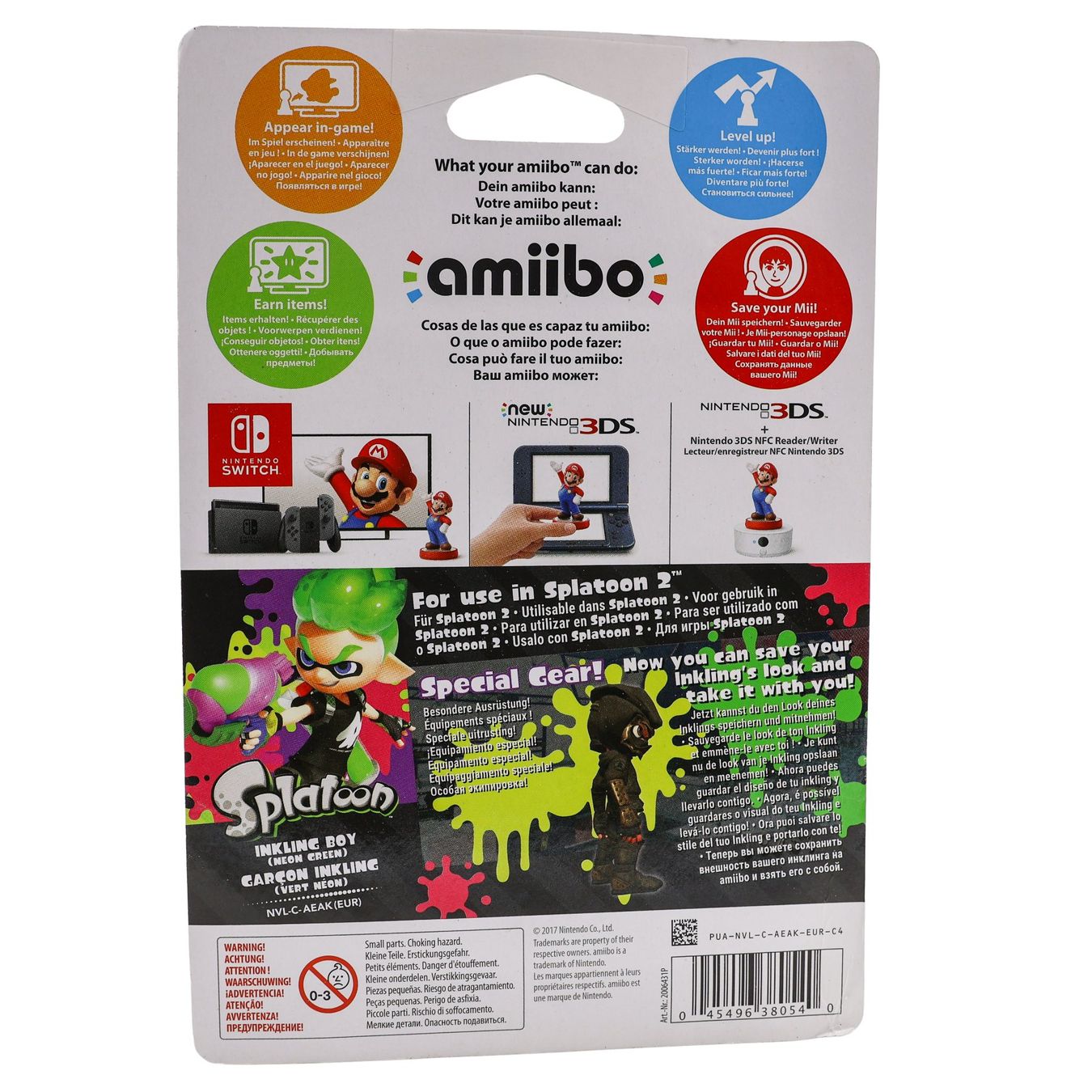 Statuette: Inkling Boy - Neon Green Amiibo - NEW – Nuovo e nell'imballaggio originale da Paudex venduto da dindeboy 1
