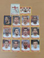 Panini WM 2010 ENG Set mit 14 Stickern - Swiss Gold Edition