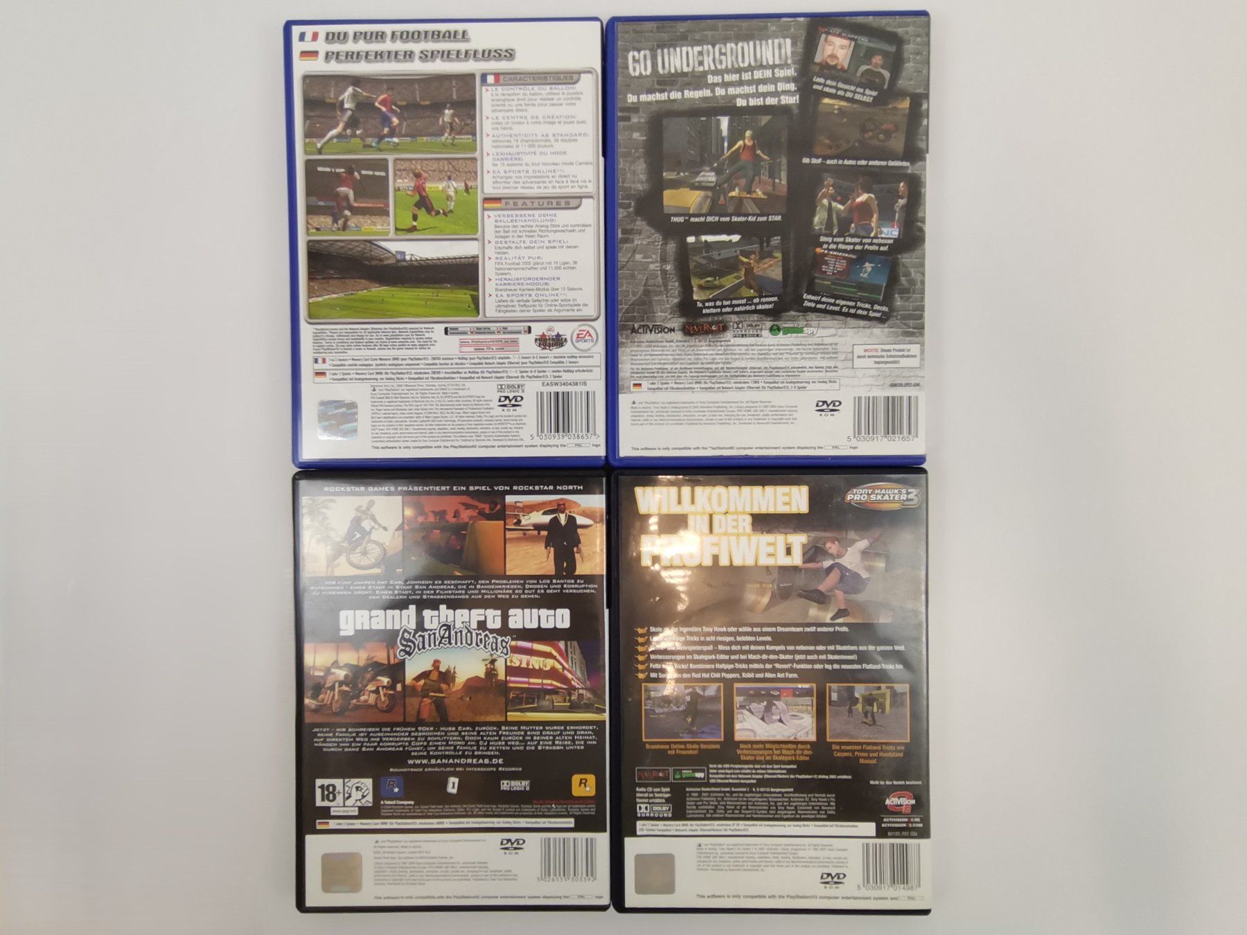 Sony Console: SONY PLAYSTATION 2 Slimline - inkl. 4 Games – Usato da Schaffhausen venduto da Restwert_SH 2