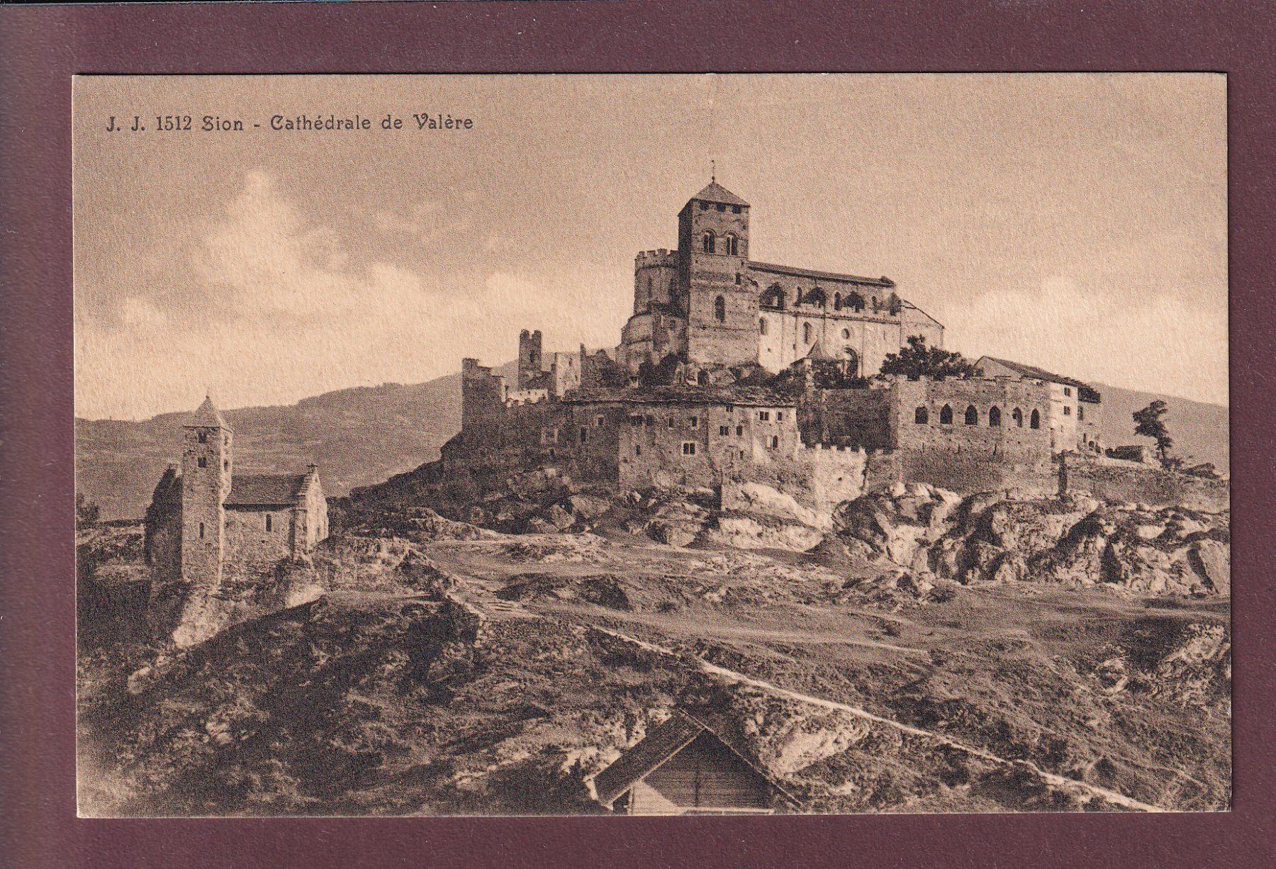 Cartoline postali: SION - Valère – Usato da Pully venduto da nicecards
