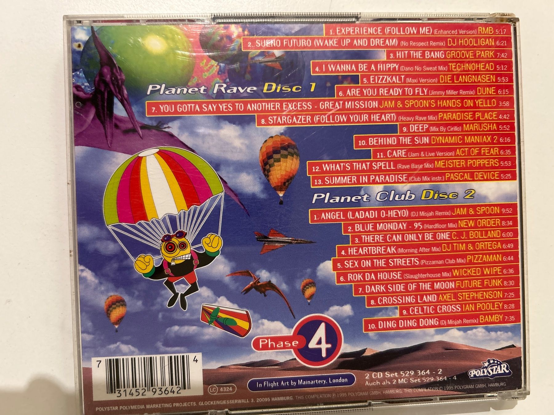 CD: CD- RaveBase- Phase 4 Doppel CD- 90er Kult Hits – Usato da Guntershausen venduto da Gloominati 1