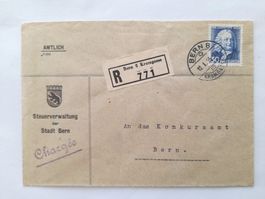 R - Bedarfsbrief - BERN 12.I.35, mit PJ 1934 - J72