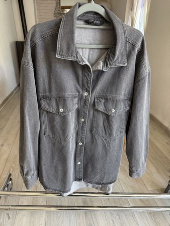 Chemise jeans grise XL