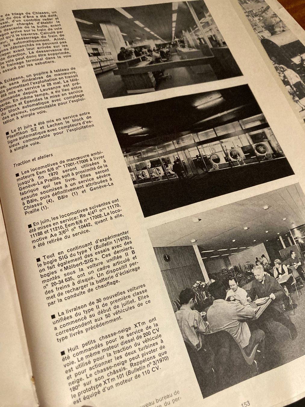 Riviste & Magazine: CFF Train SBB Sammlung Zeitschrift 1970 – Usato da St-Cierges venduto da LeRegain 5