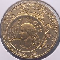 POLEN - 2004 - 1 ZŁOTY AUF 2 ZŁOTE  - GESCHICHTE DES ZŁOTY