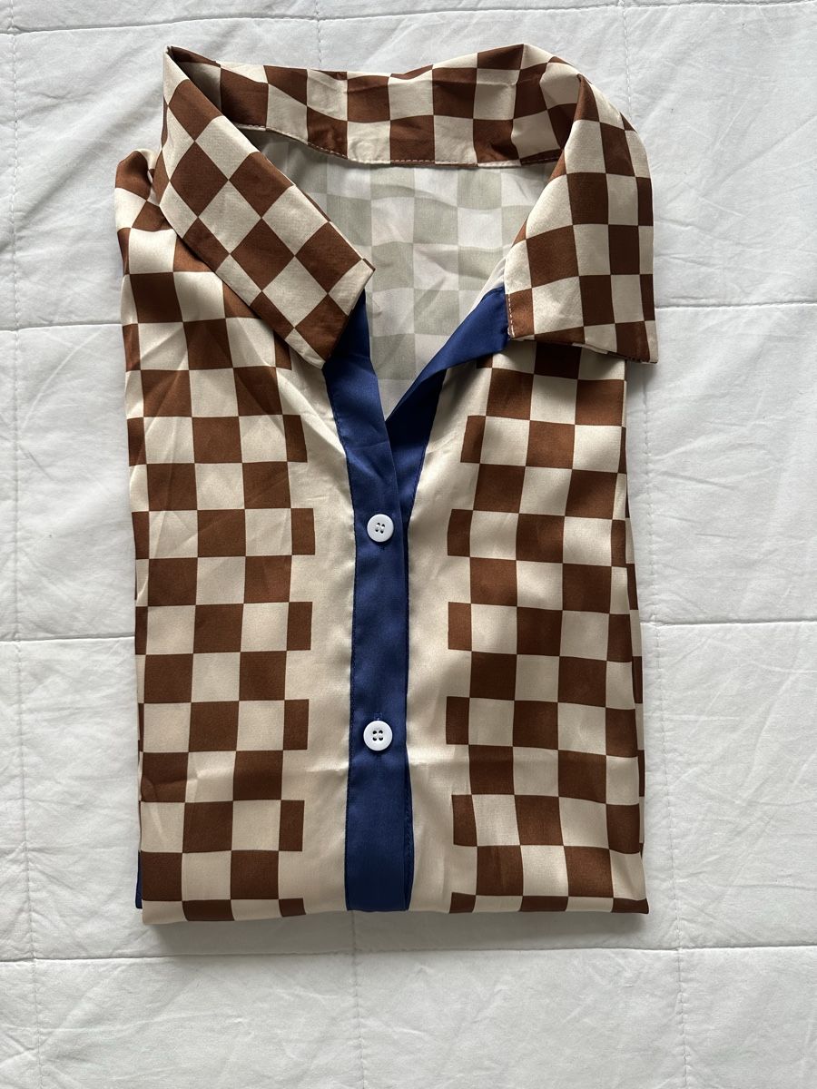 Kleiderpakete: Ensemble à carreaux marron et beige – Neu (gemäss Beschreibung) aus Geroldswil von MeganeMegane 1
