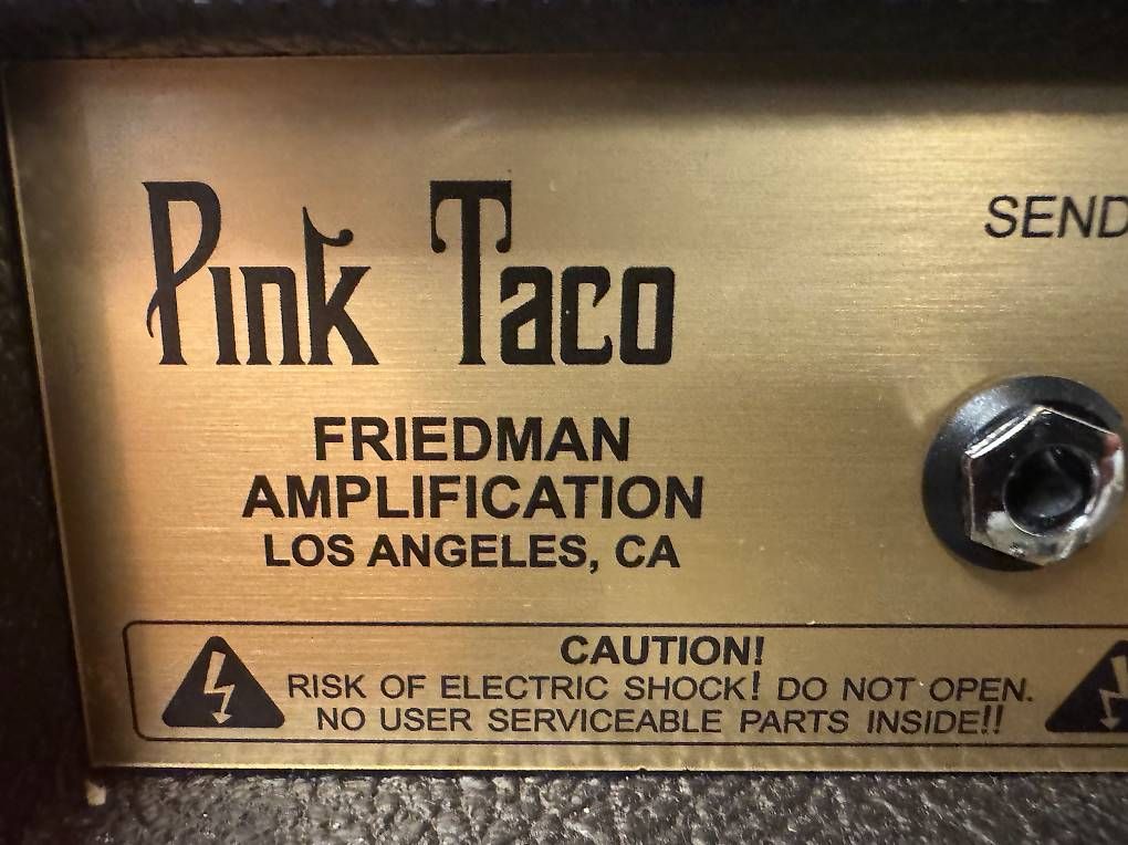Amplificatori: FRIEDMAN Pink Taco Head – Usato da Grüt (Gossau ZH) venduto da Malo0 2