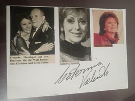 Caterina Valente  - Handsigniert