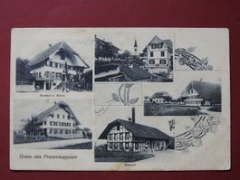 Gruss aus Frauenkappelen mit Gasthof Bären