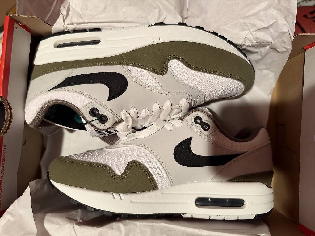 Damenschuhe: Nike Air Max 1 "Olive" Grösse 39 – Neu und originalverpackt aus Zollbrück von sch_n7w9 2