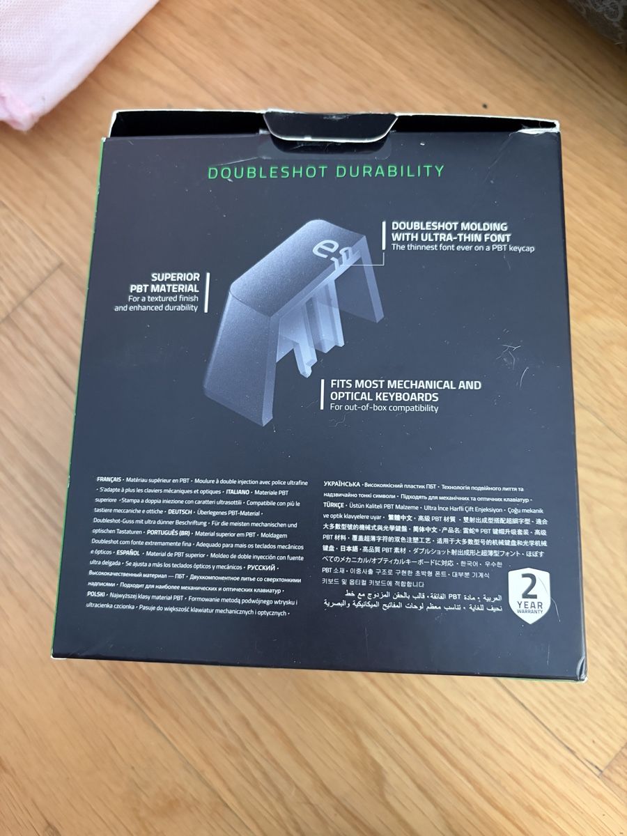 Razer Tastiere: Razer PBT Keycap Upgrade Set Pink – Usato da Basel venduto da ale_mn2l 1