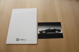 Gemballa Porsche 928 S4 Cabriolet Pressemappe 3/1989