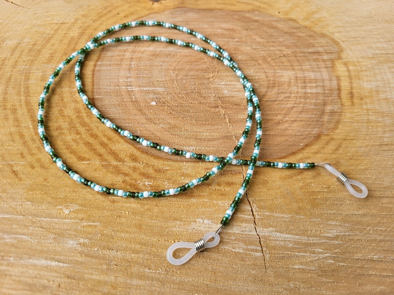 Catenine: Schöne, handmade Brillenkette – Nuovo e nell'imballaggio originale da Baar venduto da nic-schwalbe
