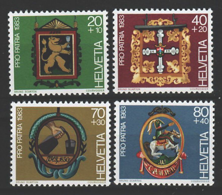 Tutti i francobolli: 1983, Pro Patria ** – Usato da Willisau venduto da Vollstempel