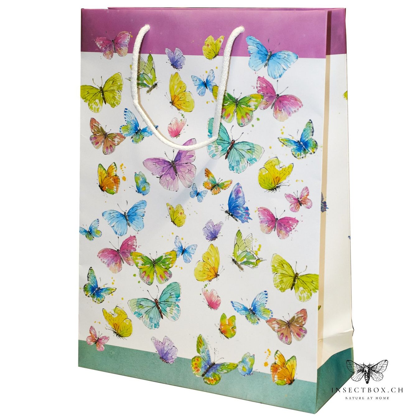 Alle Dekorationen: Geschenktasche Schmetterlinge – Neu und originalverpackt aus Ostermundigen von CarmineHome