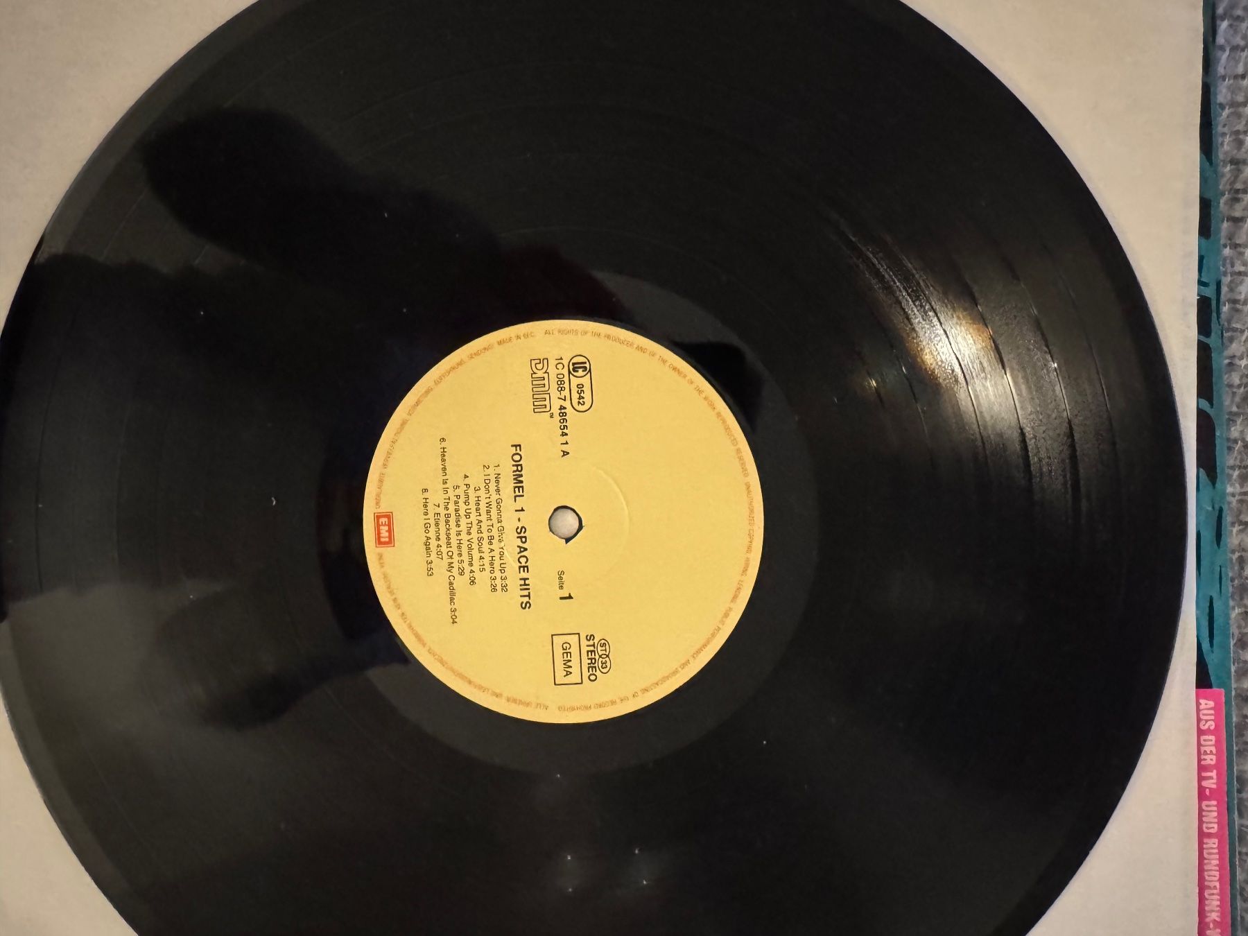 Schallplatten: Formel Eins - Space Hits - LP - 1987 – Gebraucht aus Rorbas von BlackstarRecords 2