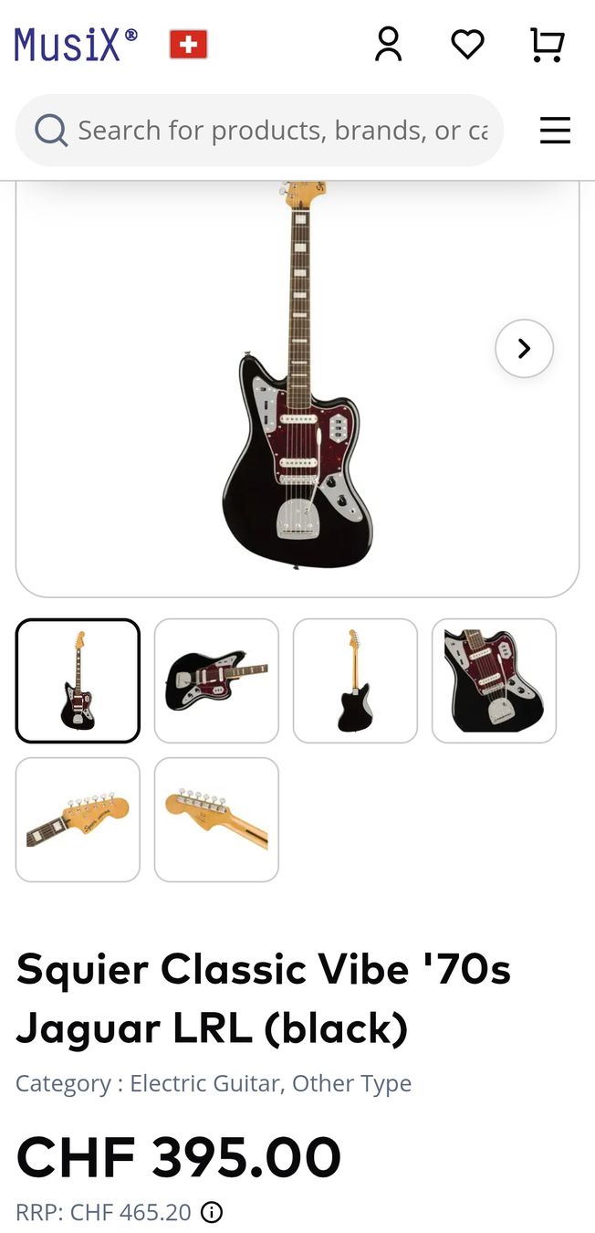 Squier Musikinstrumente: Squier Jaguar – Neu (gemäss Beschreibung) aus Massagno von Sol_Levante 5