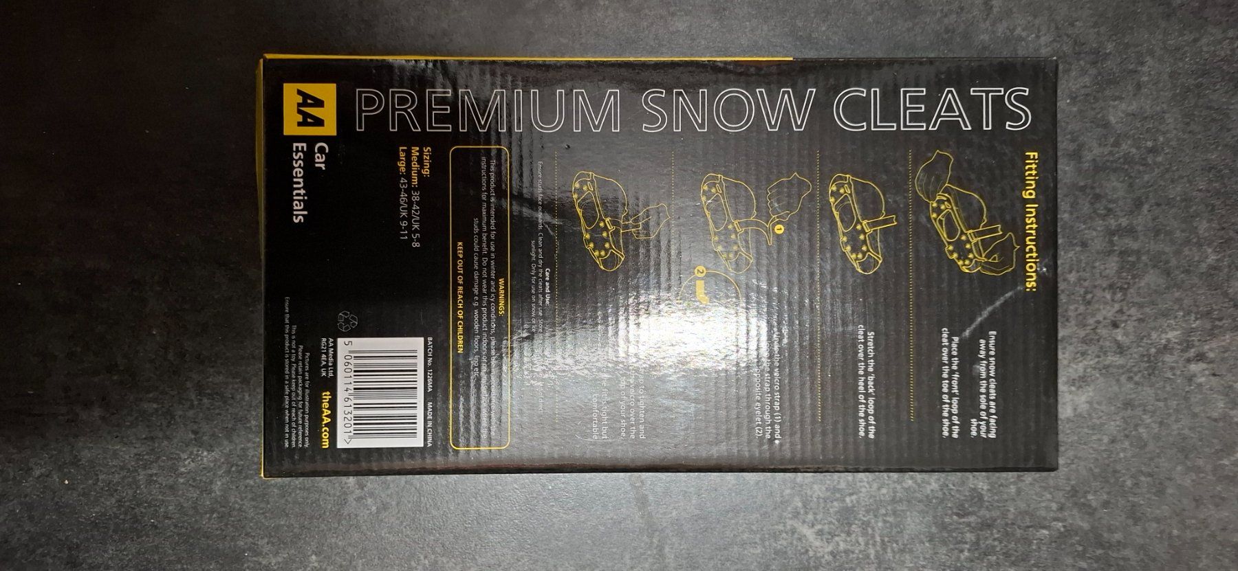 Altro in Alpinismo & Escursioni: crampons pour chaussure – Nuovo e nell'imballaggio originale da Chancy venduto da dave58v 1