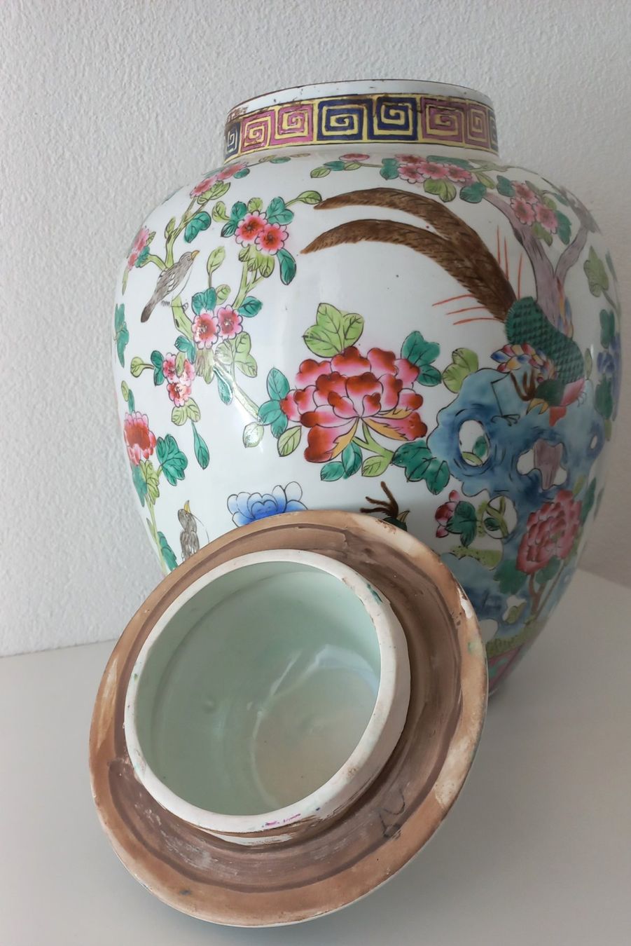 Vasi & Recipienti: China antikes Gefäss mit Deckel, Phönixmuster, gross – Usato da Bévilard venduto da Orscha 4