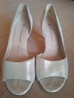 Peter Kaiser Pumps silbrig golden Size 3.5 ca 36