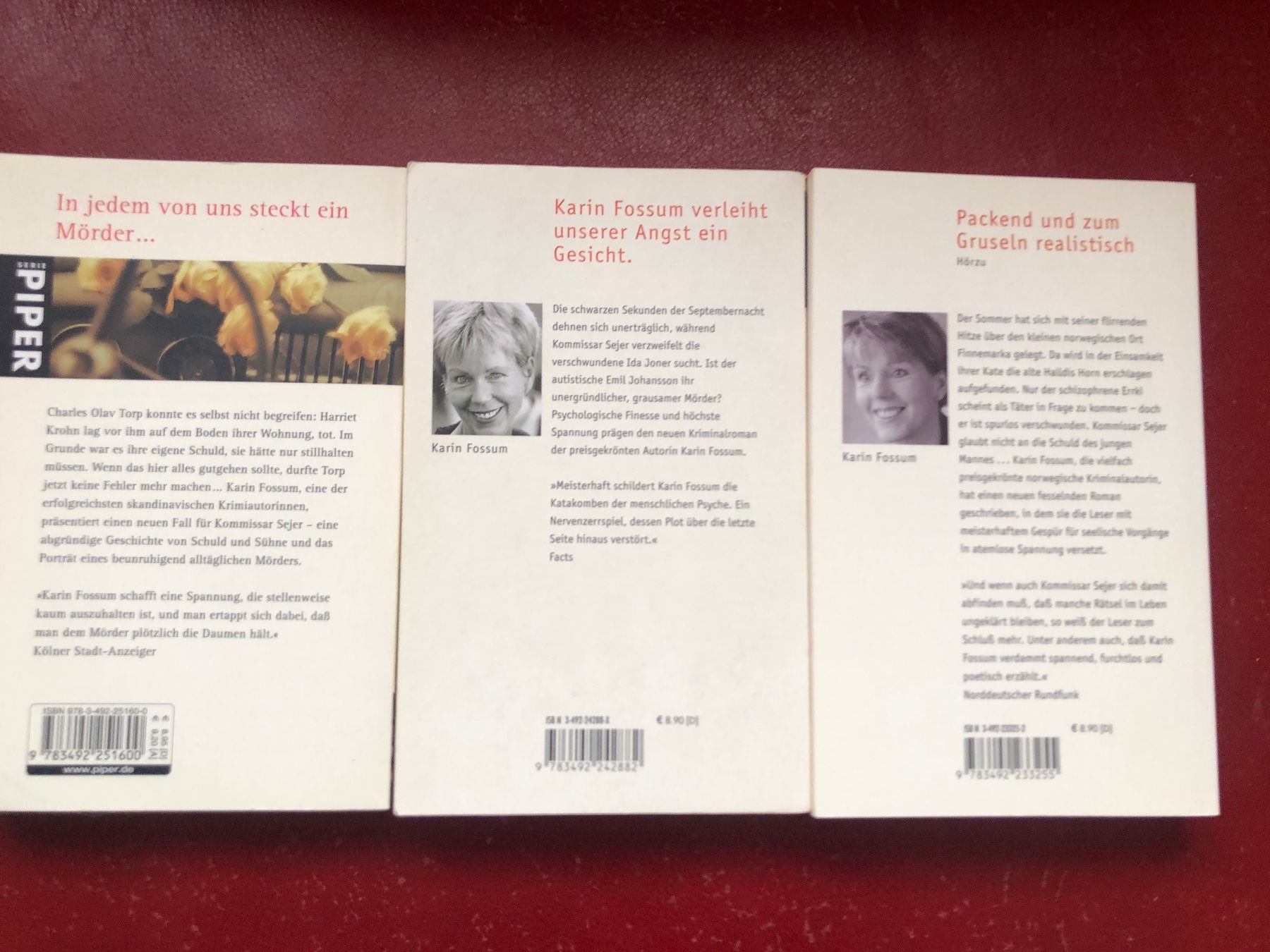 Libri: 8 Krimis von Karin Fossum – Usato da Oberweningen venduto da Gerini 1