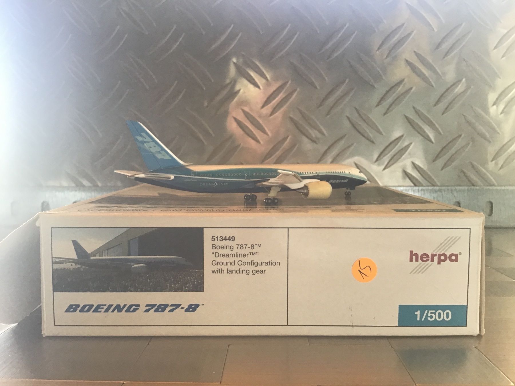 Herpa Kit di modellismo & Modellini statici: HERPA  BOEING 787-8 1/500 – Usato da Männedorf venduto da Spezial-Modelle 2